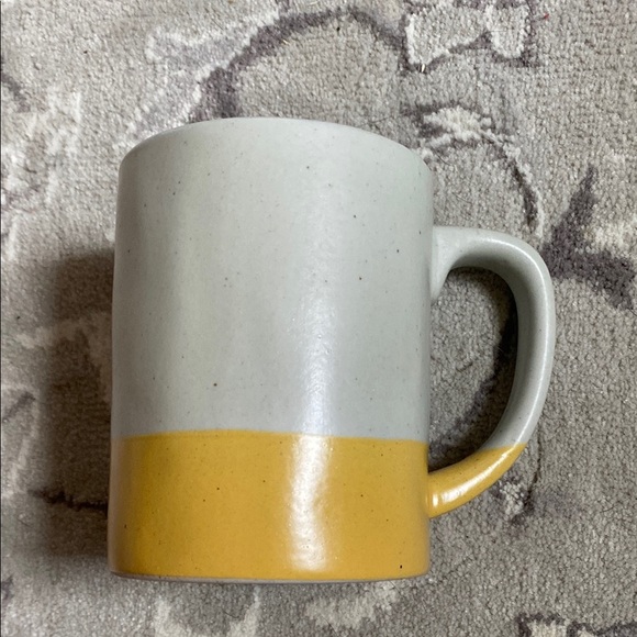 Hearth & Hand Speckled Yellow and Gray Ceramic Mug - Picture 1 of 7